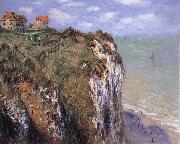 The Cliff at Dieppe Claude Monet